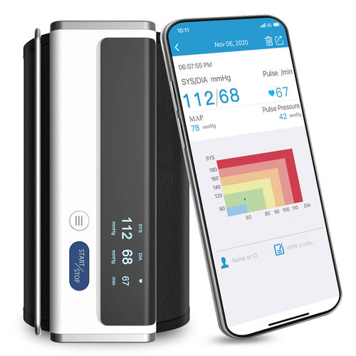 Automatischer Blutdruckmonitor - BP2A - Viatom by Lepu - kabellos / Bluetooth / iOS