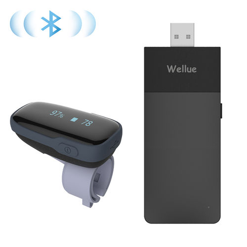 Fingerpulsoximeter - Remote linker - Shenzhen Viatom Technology Co., Ltd. - medizinisch / drahtlos / für Smartphone