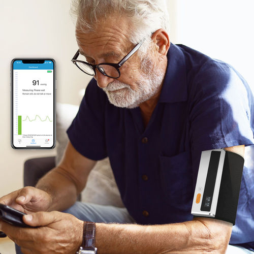Automatischer Blutdruckmonitor - BP2 - Shenzhen Viatom Technology Co., Ltd. - Bluetooth / mit Erwachsenenmanschette