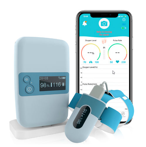 Drahtloses CO-Pulsoximeter - BabyO2 S2 - Shenzhen Viatom Technology Co., Ltd.