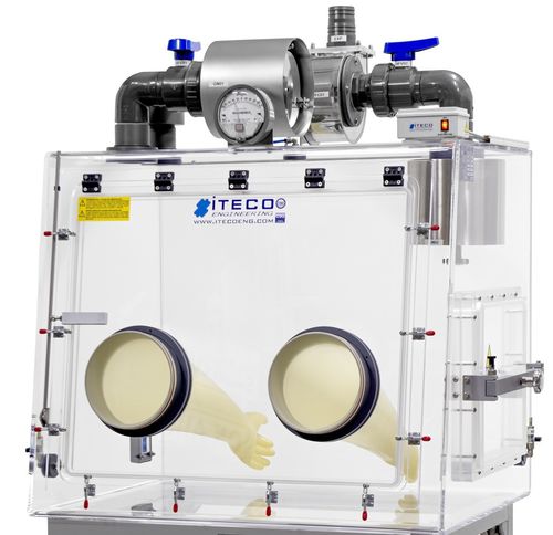 Labor-Strahlenschutzbox - EL102F - ITECO Engineering Italy - für Forschung und Entwicklung / Isolier / Tisch