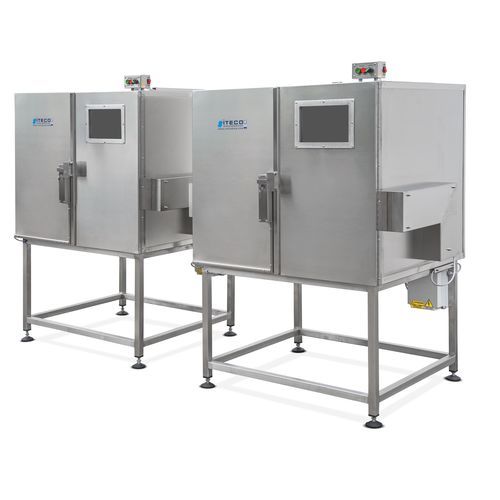 Gepanzerter Schrank - ITECO Engineering Italy - für Instrumente / Edelstahl / mit 2 Türen