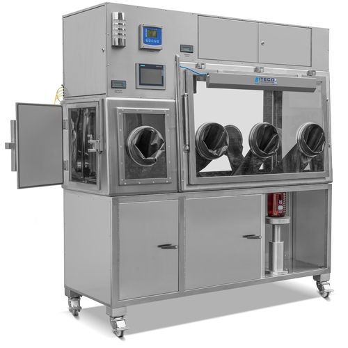 Isolier-Isolator - ITECO Engineering Italy - für die Austeilung / für Pulverbearbeitung / für hochwirksame pharmazeutische Inhaltsstoffe