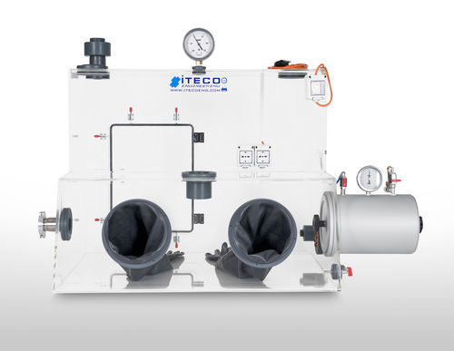 Labor-Strahlenschutzbox - ITECO Engineering Italy - für Forschungszwecke / Tisch / mit UV-Beleuchtung
