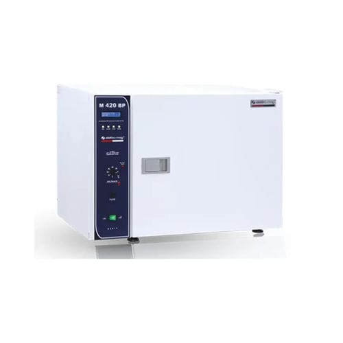 Bakteriologischer Labor-Inkubator - M 420 BP - Elektro-mag - für Forschungszwecke / Tisch / anodisiertes Aluminium