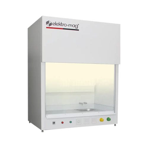 Labor-Abzugshaube - EM 1202 - Elektro-mag - bodenstehend / Edelstahl