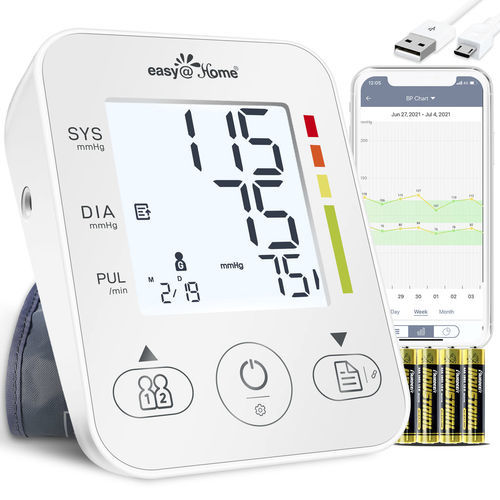 Automatischer Blutdruckmonitor - EBP-08B - Easy Healthcare - Bluetooth / smart / für iOS