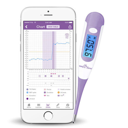 Fieberthermometer - EBT-100B-P  - Easy Healthcare - elektronisch / oral / mit flexibler Spitze
