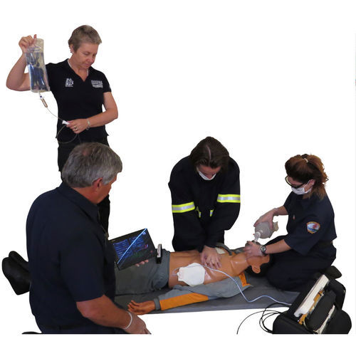 Patientensimulator für Intubation - Megacode LV Pro - SmartMan - für CPR / für intravenöse Injektion / Notfall