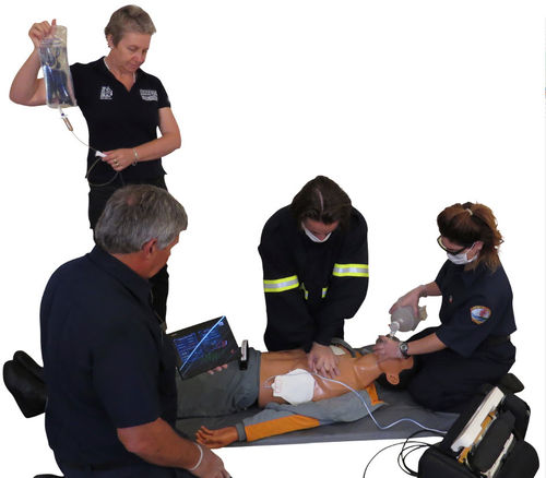 Patientensimulator für intravenöse Injektion - Megacode LV Pro+e - SmartMan - für Intubation / für Wartungszwecke / Notfall