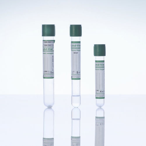 Labor-Probenahmeröhrchen - LIND-VAC® HG series - OÜ InterVacTechnology - für die Analyse auf Plasma / Rundboden / Plasma