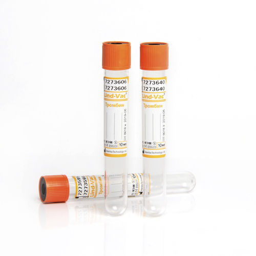 Labor-Probenahmeröhrchen - LIND-VAC® BE series - OÜ InterVacTechnology - für serumbasierte Analyse / zylinderförmig / Serum