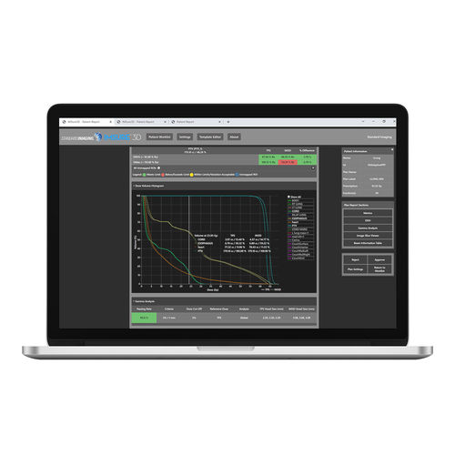 Analysesoftware - IMSure 3D™ - Standard Imaging - Behandlungsplanung / für Strahlentherapie / automatisiert