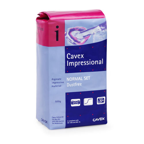 Zahnmedizinisches Material / Alginat - Impressional - Cavex Holland BV - für Abdrucklöffel