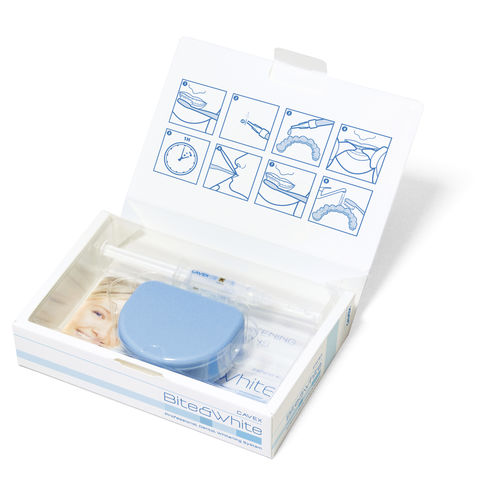 Zahnmedizinisches Material / für Zahnaufhellung - Bite&White Patient Kit - Cavex Holland BV - Gel