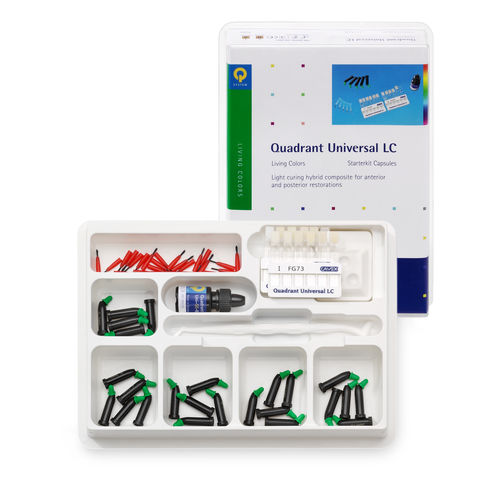 Zahnmedizinisches Material / Hybridkomposit - Quadrant Universal LC - Cavex Holland BV - zur Dentalrestaurierung / röntgendicht