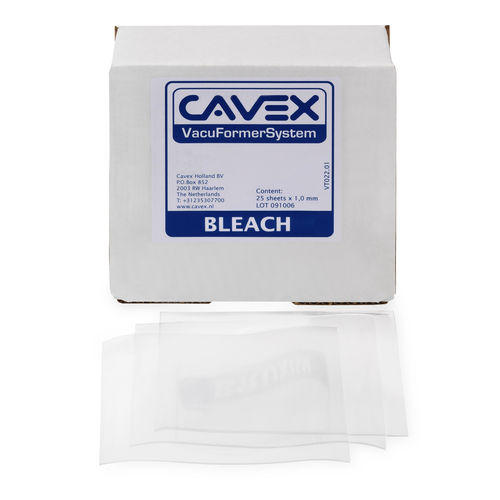 Zahnmedizinisches Material / EVA - VacuFormer Sheets - Cavex Holland BV - für Abdrucklöffel