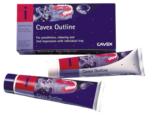Zahnmedizinisches Material / für Abdrucklöffel - Outline - Cavex Holland BV - weiß