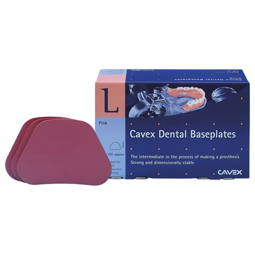 Zahnmedizinisches Material / Wachs - Dental Baseplates - Cavex Holland BV - für Dentallabor / für Zahnprothesen