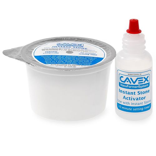 Zahnmedizinisches Material / Gips - Instant Stone - Cavex Holland BV - Verbundwerkstoff / für Abdrucklöffel / Gieß