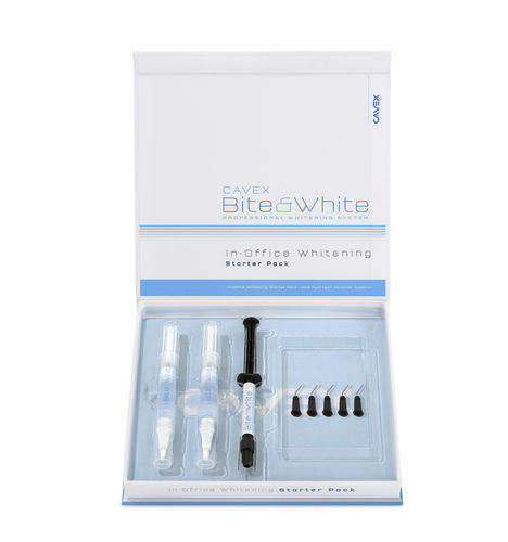Zahnmedizinisches Material / für Zahnaufhellung - Bite&White In-Office - Cavex Holland BV - Gel
