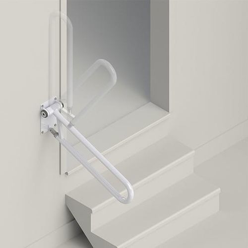 Haltebügel für Bad - P.T Rail™  - HealthCraft Products - für Gesundheitseinrichtungen / wandmontiert / gebogen
