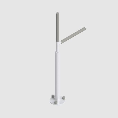 Haltebügel für Bad - Advantage Rail™ - HealthCraft Products - für Gesundheitseinrichtungen / höhenverstellbar / bodenstehend