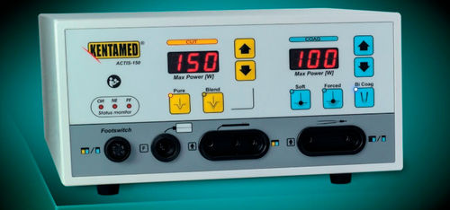 Elektrochirurgiegerät für monopolares Schneiden - KENTAMED ACTIS-150 - KENTAMED - für bipolare Koagulation / für monopolare Koagulation / für Veterinärchirurgie