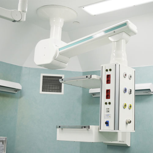 Deckenmontierter Verteilerarm - SMSP-90 - Schönn Medizintechnik - für Intensivpflege / für OP-Saal / mit Einfacharm