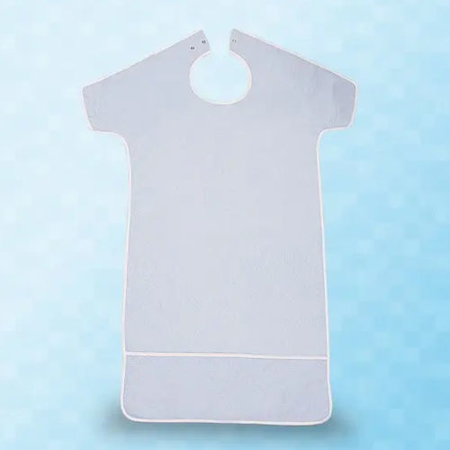 Wiederverwendbarer Medizinischer Latz - BA002 - CLINIBED - für Erwachsene / blau / weiß