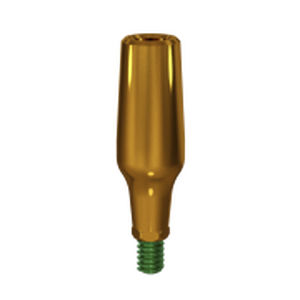 Implantat-Abutment / Titan - A1N  - TRATE AG - mit Innenverbindung / gerade / schmal