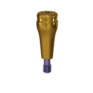 Implantat-Abutment / Titan - B4  - TRATE AG - mit Innenverbindung / gerade / Schrauben