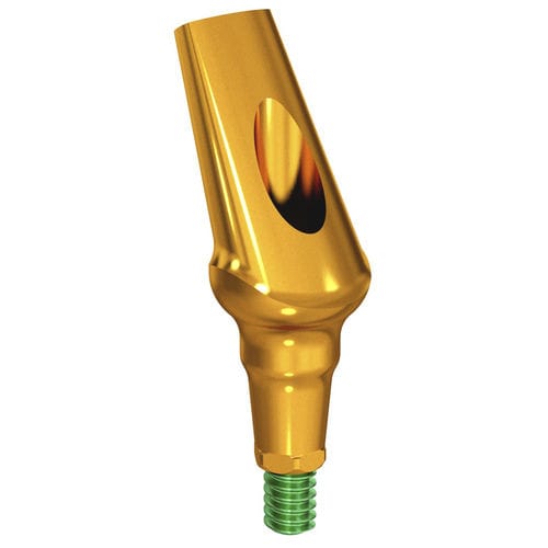 Implantat-Abutment / Titan - Rootform - TRATE AG - konisch / gewinkelt / anatomisch