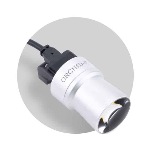 Stirnleuchte für Zahnchirurgie - Orchid-F™ - Admetec - LED / Akku