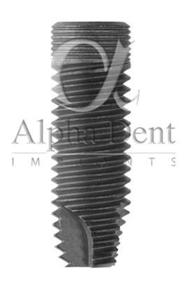 Zylindrisches Zahnimplantat - Classic - Alpha Dent Implants - Titan / mit Innenverbindung / one step