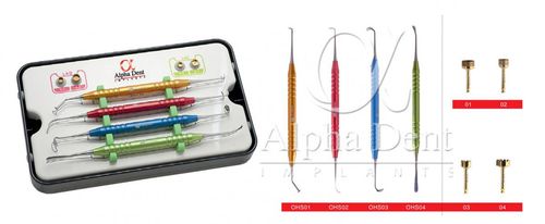 Sinuslift-Instrumentenset - OHS series - Alpha Dent Implants