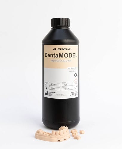 Zahnmedizinisches Material / Harz - DentaMODEL - ASIGA - zur Modellierung / für 3D-Druck / für Dentalkronen