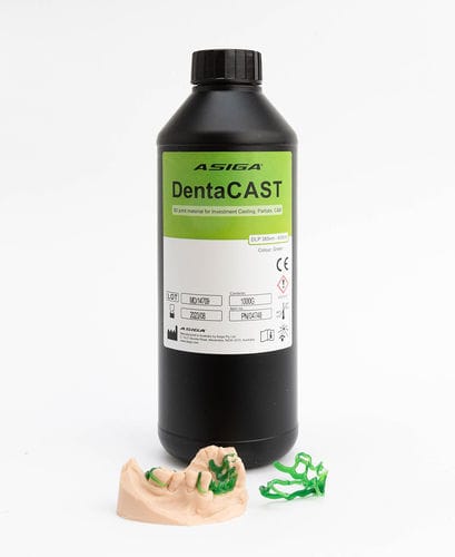 Zahnmedizinisches Material / Harz - DentaCAST - ASIGA - Gieß / für 3D-Druck / für Dentalkronen