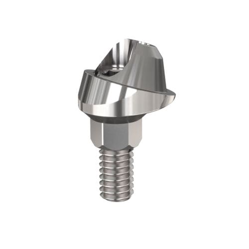 Implantat-Abutment / Titan - 17° Angular Multi Unit Titanium Abutment - Bhi Implants - inneres Sechseck / gewinkelt / Multi-Unit