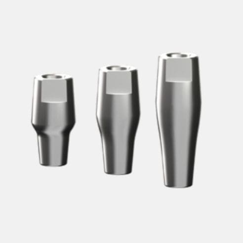 Implantat-Abutment / Titan - Kontact, Kontact S®  - BIOTECH DENTAL - mit Außenverbindung / gerade
