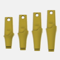 Implantat-Abutment / Kunststoff - Kontact, Kontact S®  - BIOTECH DENTAL - mit Innenverbindung / gerade / Test