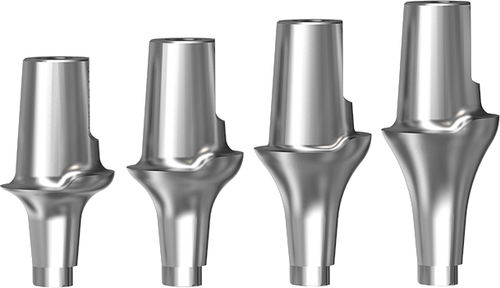 Implantat-Abutment / Titan - Kontact, Kontact S®  - BIOTECH DENTAL - mit Innenverbindung / gerade