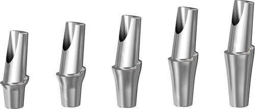 Implantat-Abutment / Titan - Kontact, Kontact S®  - BIOTECH DENTAL - mit Innenverbindung / gewinkelt