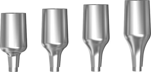 Implantat-Abutment / Titan - Kontact, Kontact S®  - BIOTECH DENTAL - mit Innenverbindung / gerade