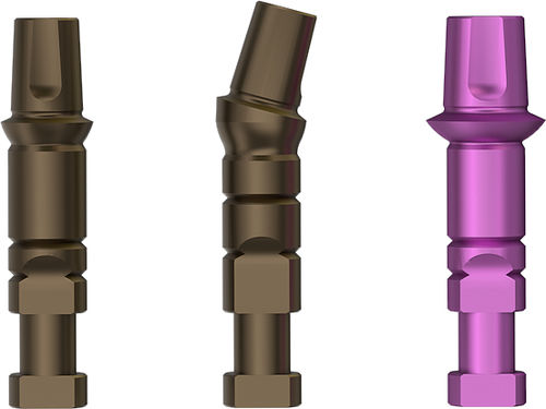Analog für Dentalimplantat / Edelstahl - Kontact, Kontact S®, WEEGO.FR - BIOTECH DENTAL - gerade