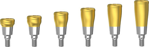 Implantat-Abutment / Locator® - Kontact, Kontact S®  - BIOTECH DENTAL - gerade