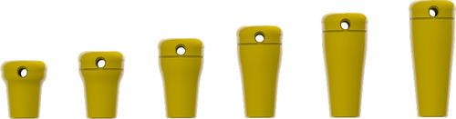 Implantat-Abutment / Kunststoff - Kontact, Kontact S®  - BIOTECH DENTAL - mit Außenverbindung / gerade / Test