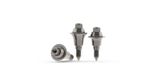Implantat-Abutment / Titan - DENTEO  - BIOTECH DENTAL - mit Außenverbindung / gerade / Multi-Unit
