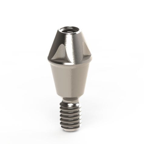 Implantat-Abutment / Titan - DENTEO - BIOTECH DENTAL - mit Außenverbindung / gerade / Multi-Unit