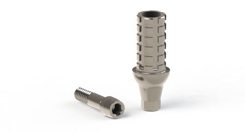 Implantat-Abutment / Titan - GENERIC DENTEO series - BIOTECH DENTAL - gerade / temporär